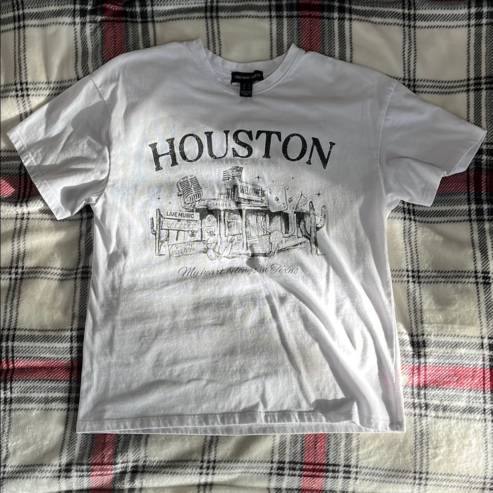 White Graphic T-Shirt